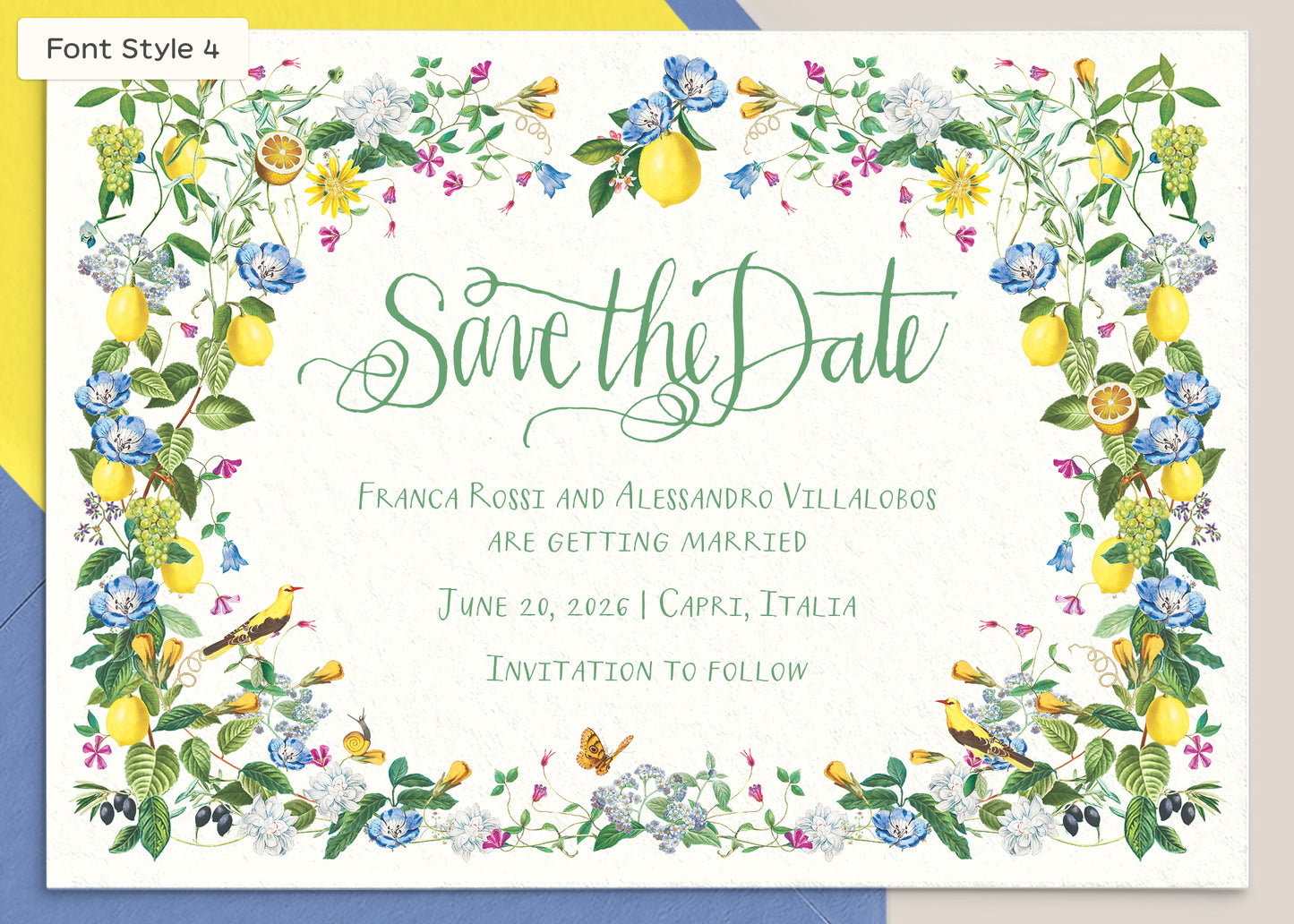 Save the Date Form