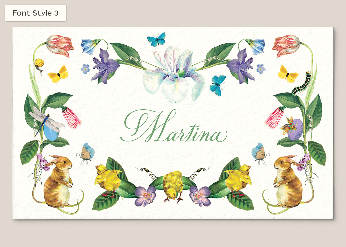 Place Card Form