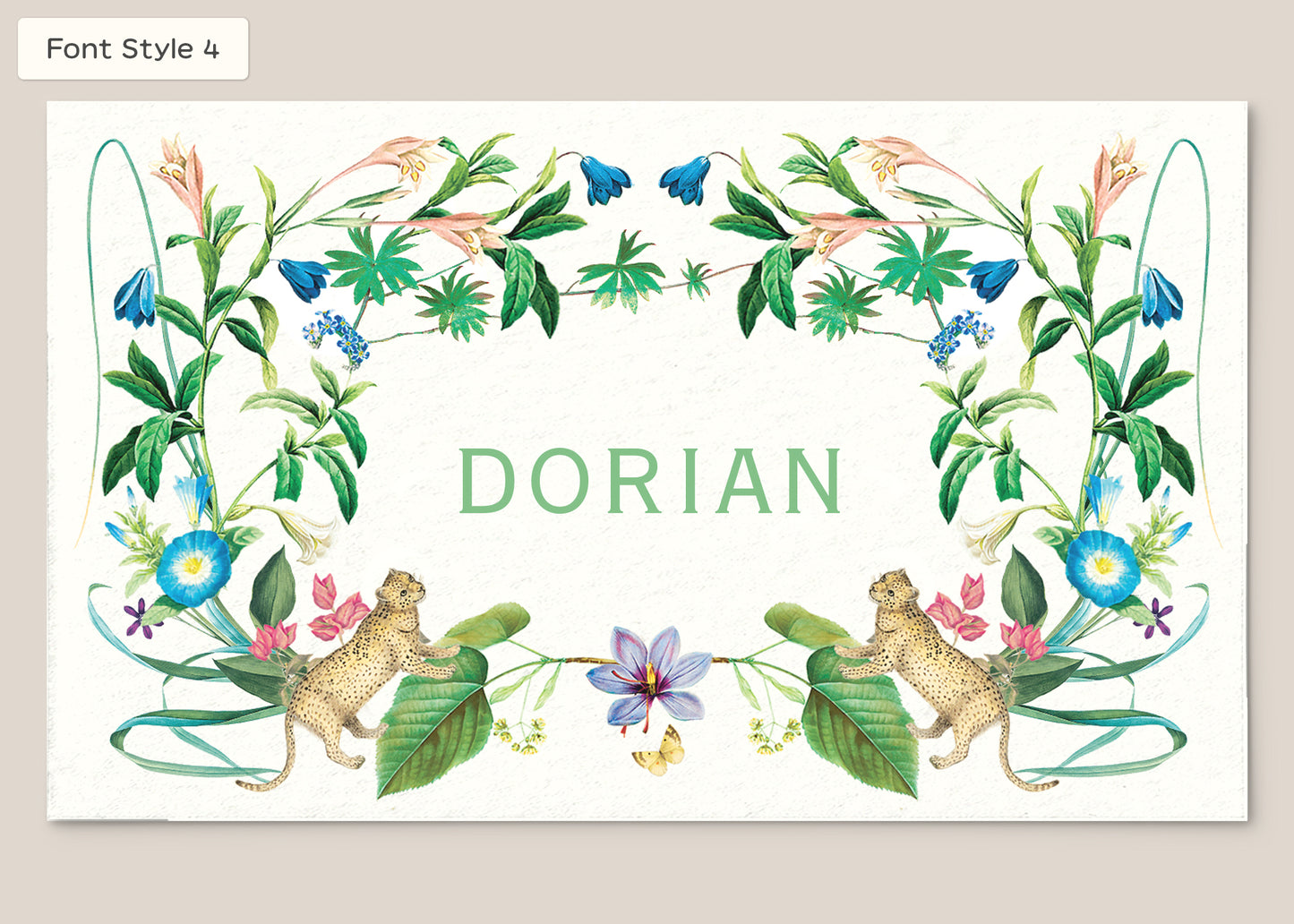 Place Card Form