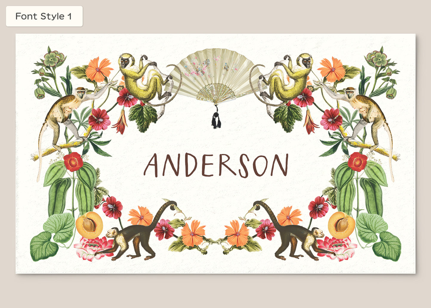Place Card Form