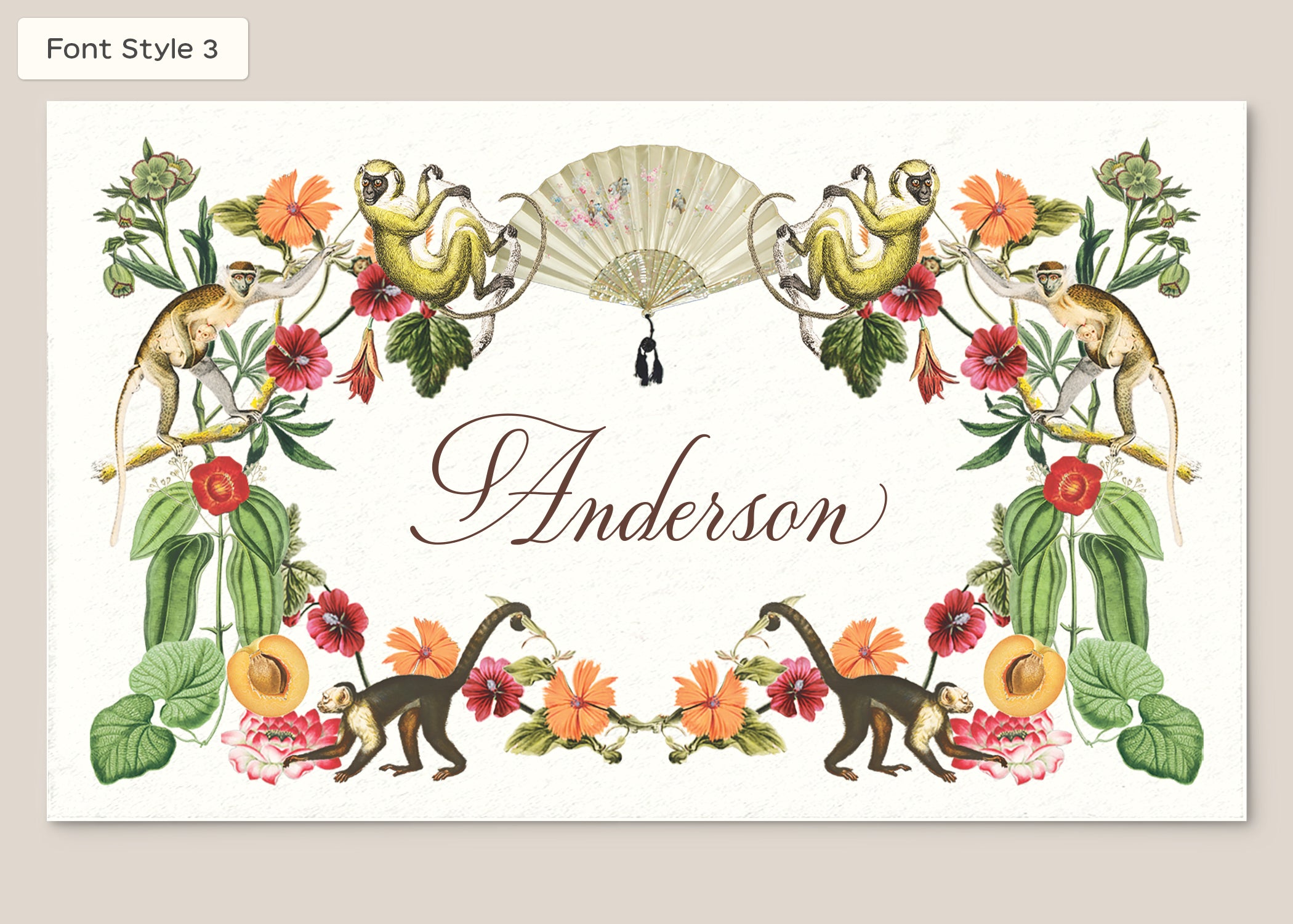 Place Card Form