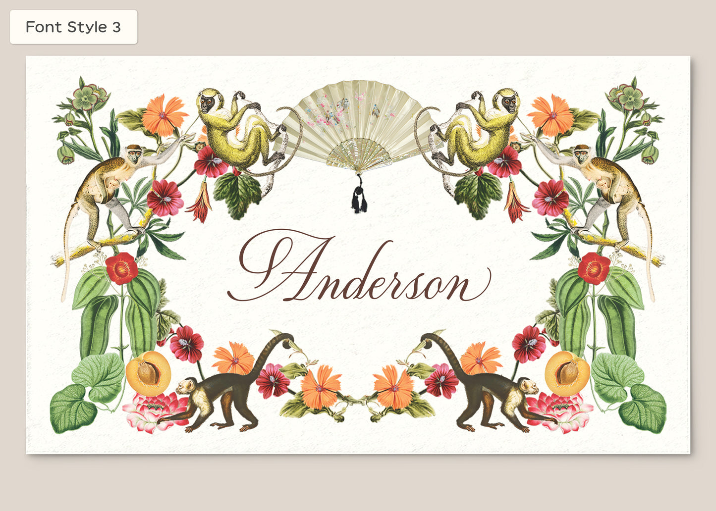 Place Card Form
