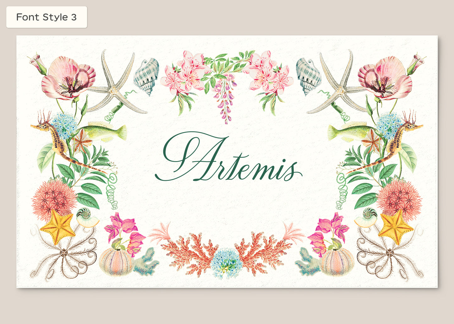 Place Card Form