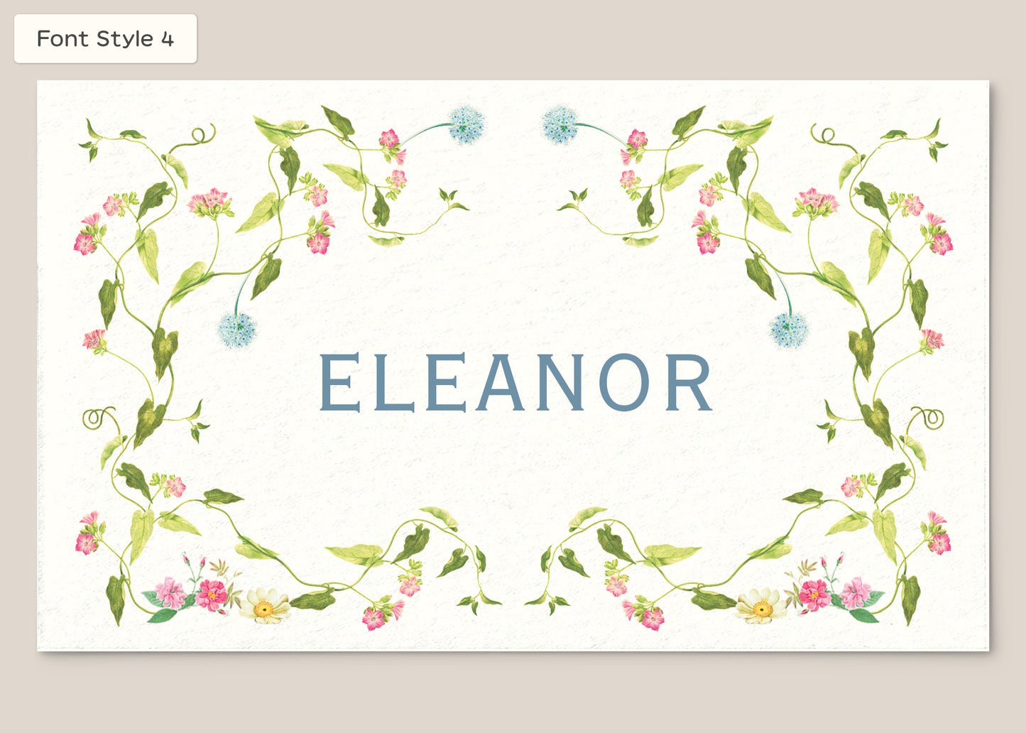 Place Card Form