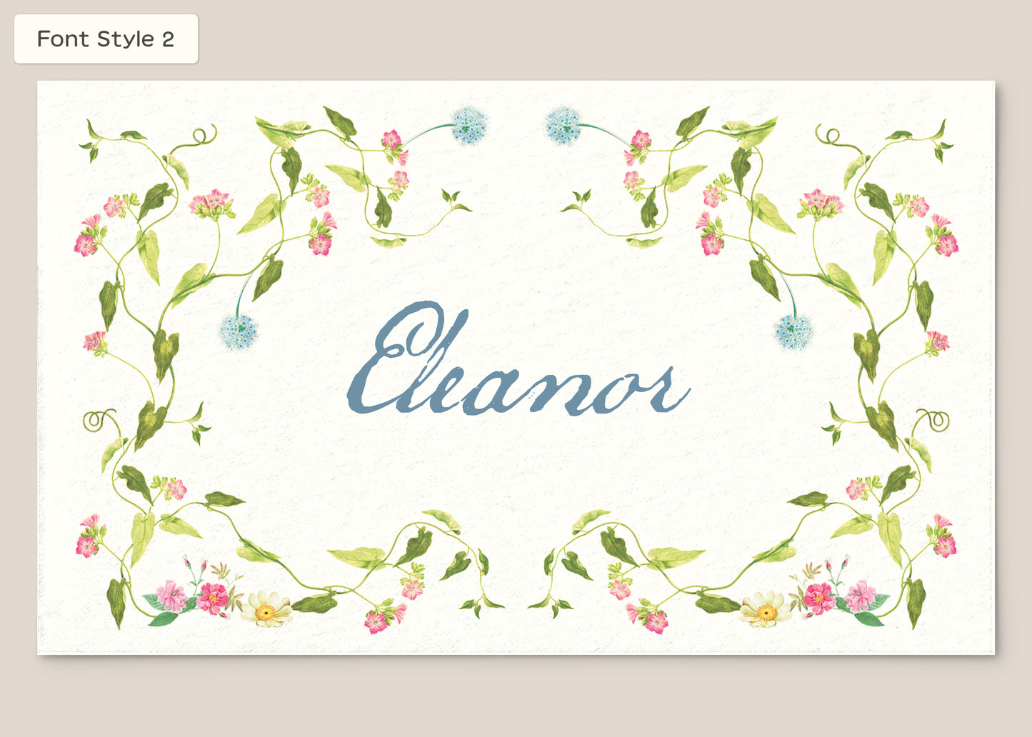 Place Card Form