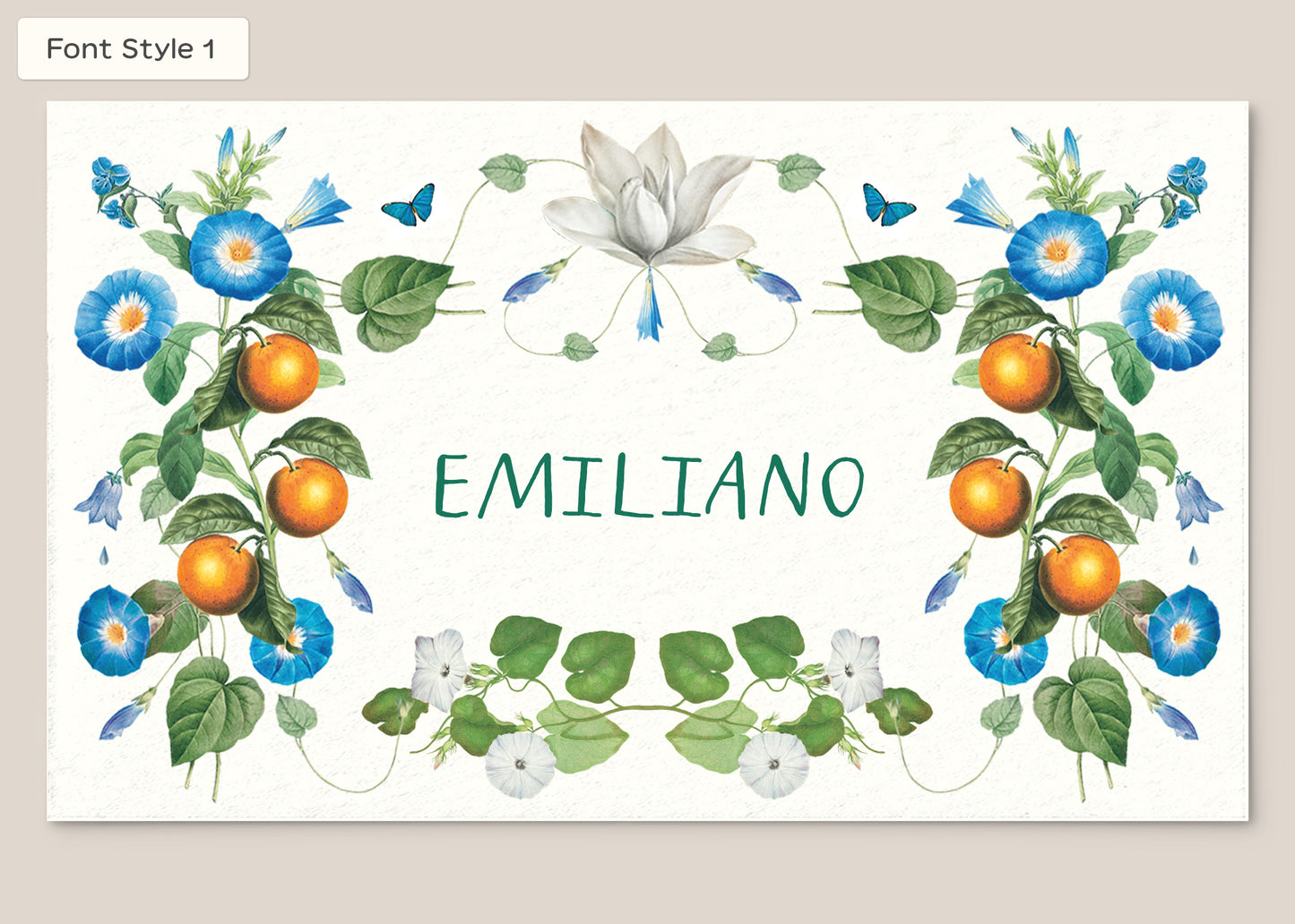Place Card Form