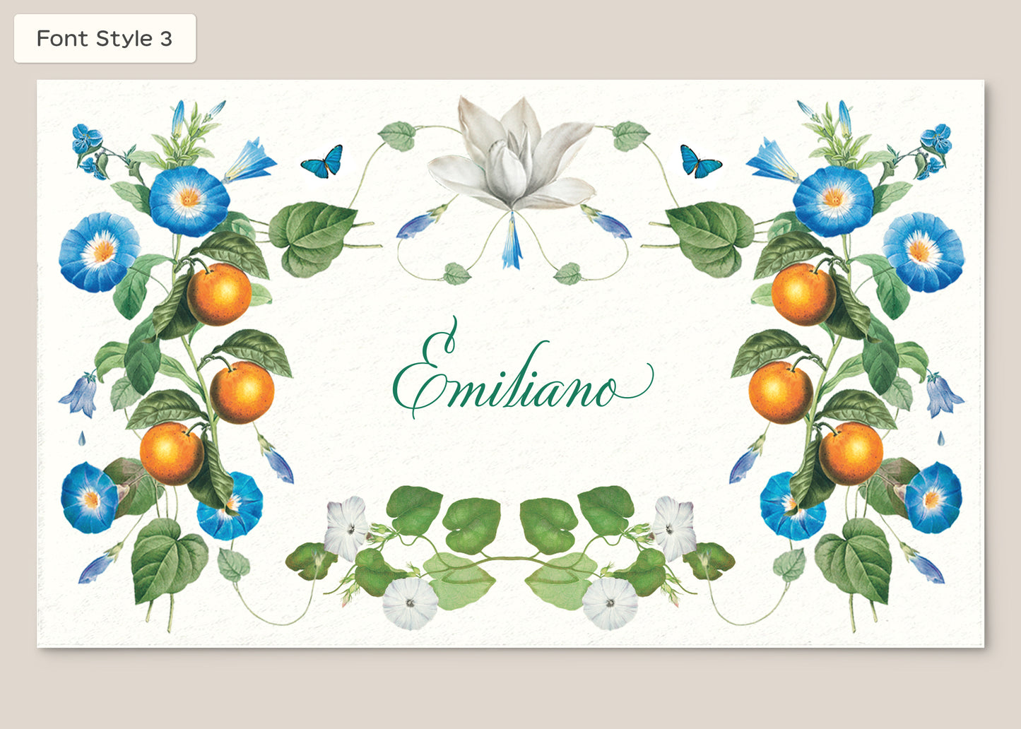 Place Card Form