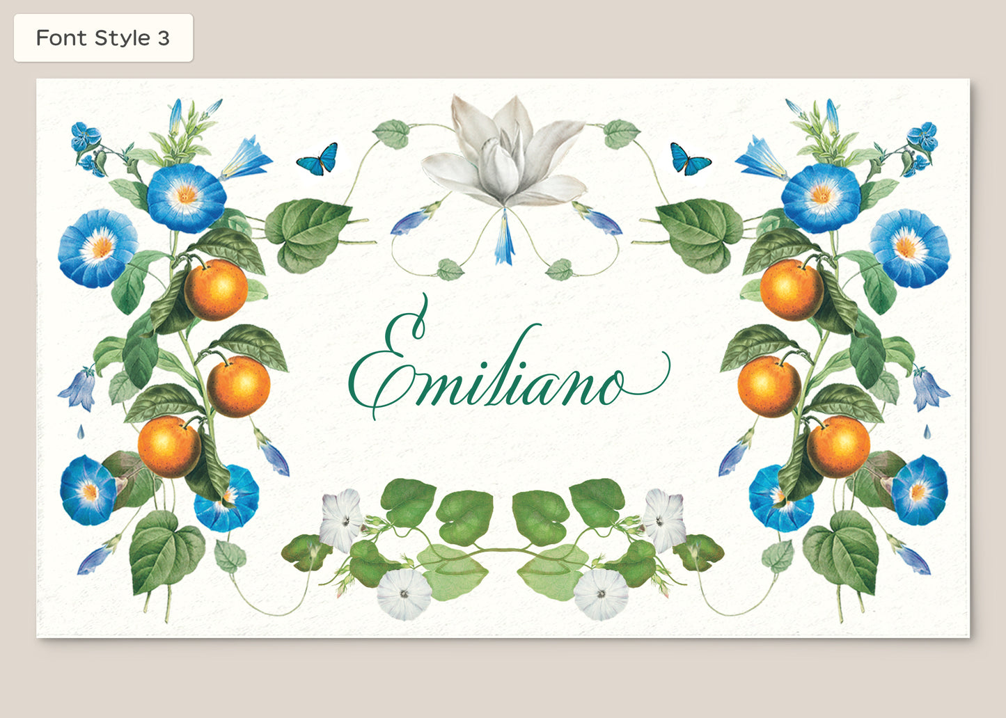 Place Card Form