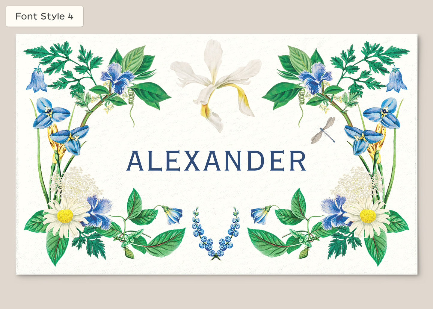Place Card Form