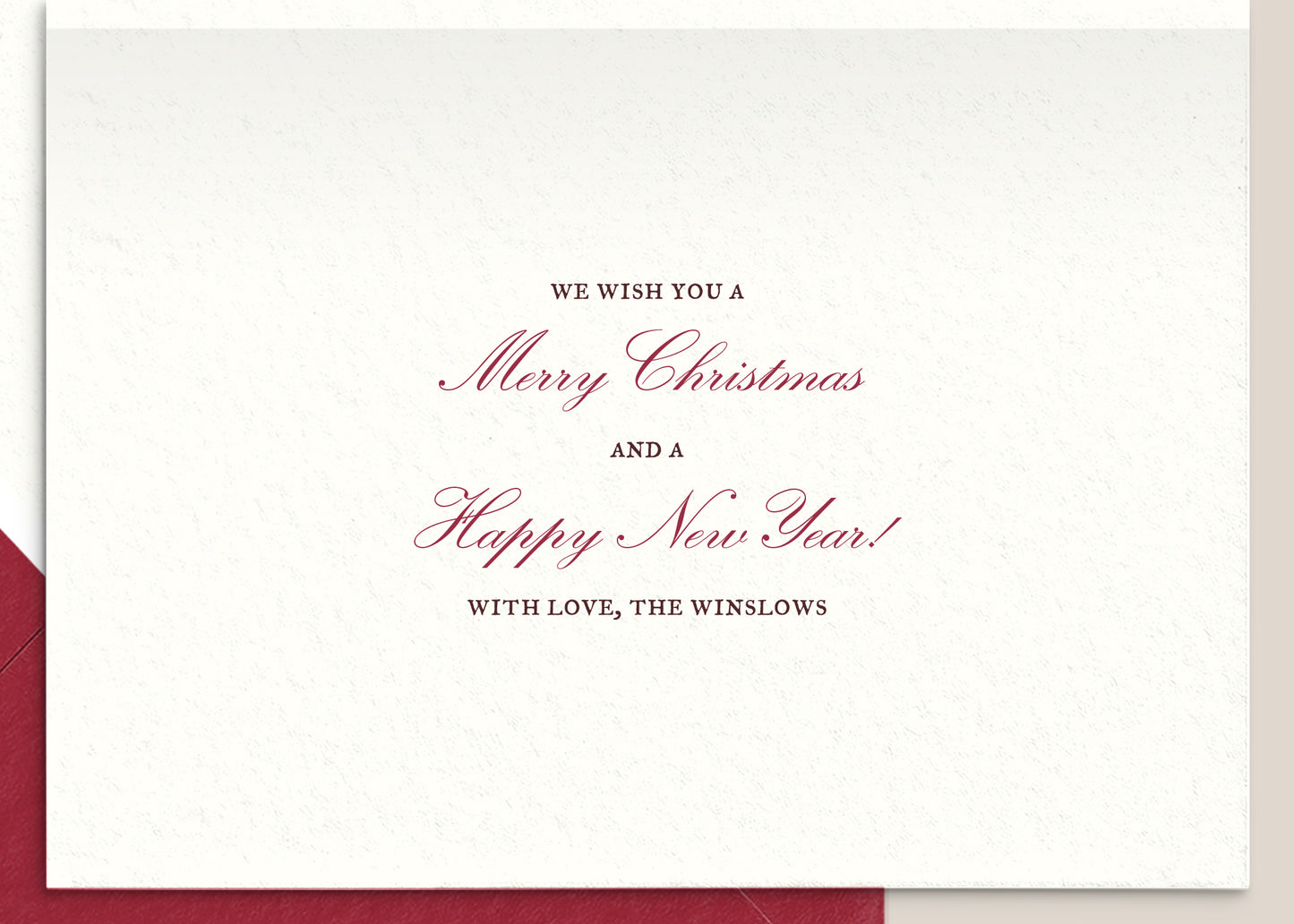Holiday Photo Cards Form Style I