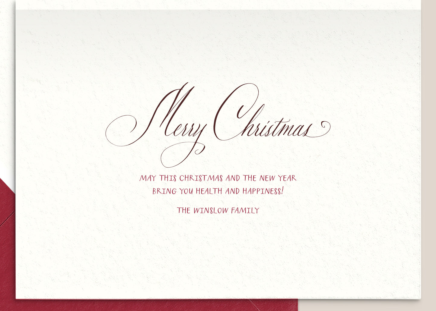 Holiday Photo Cards Form Style III