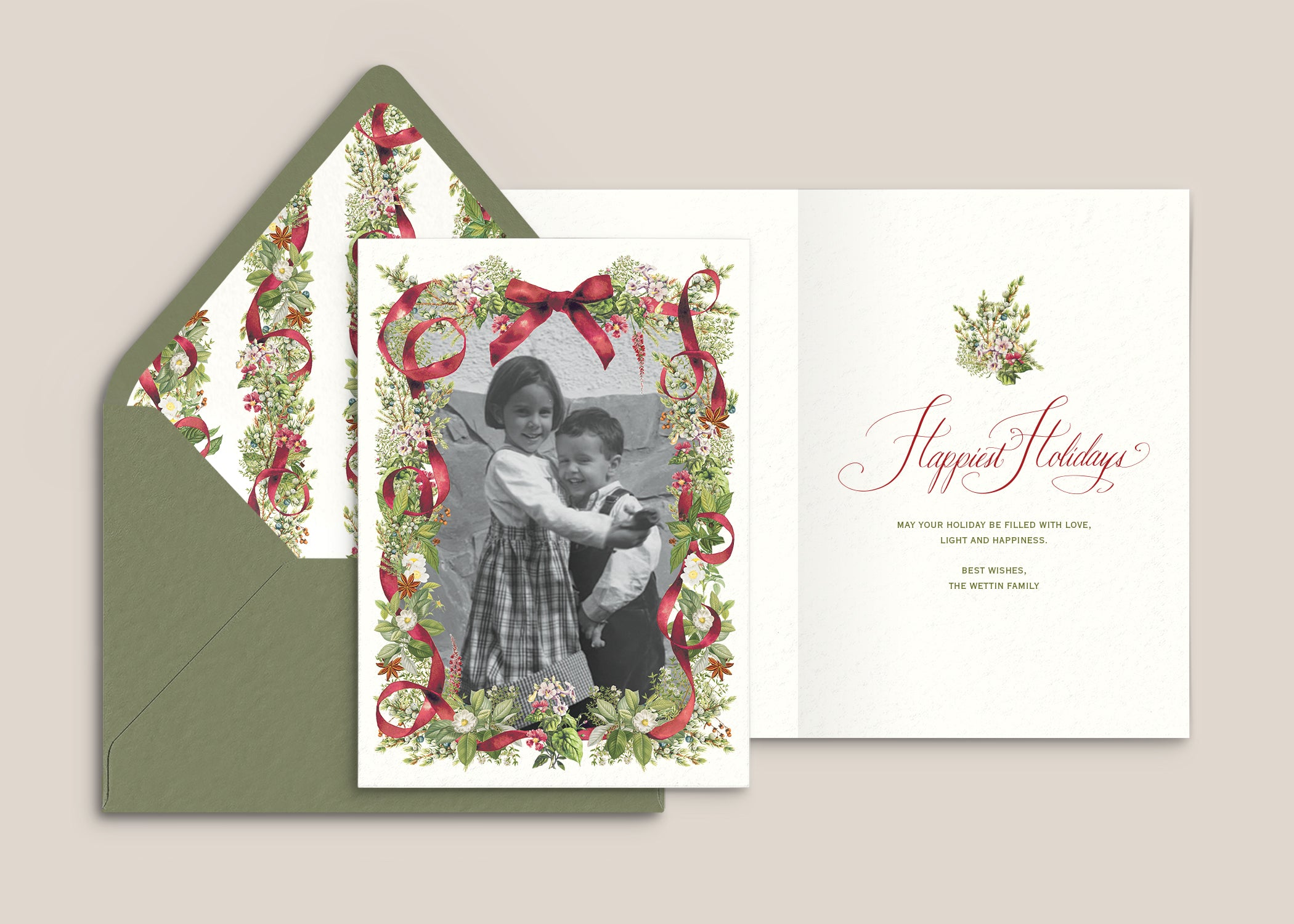 Holiday Photo Cards Form Style II