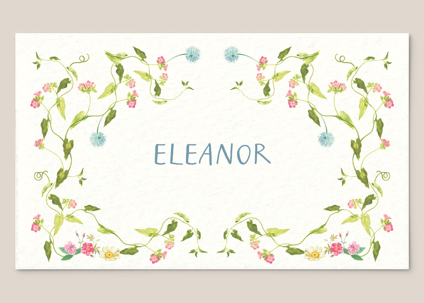 Place Card Form