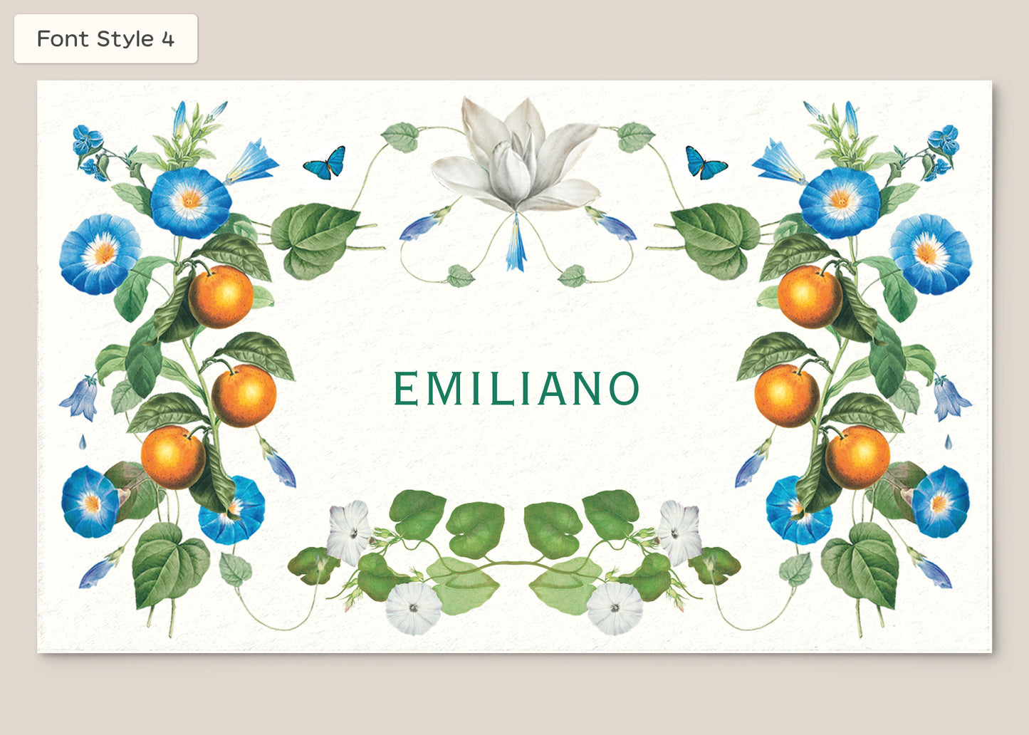 Place Card Form