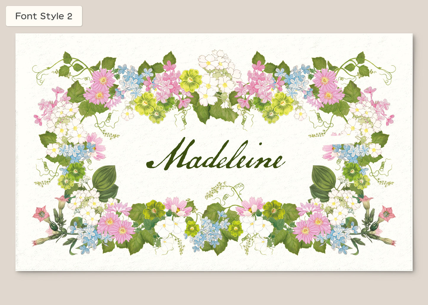 Place Card Form