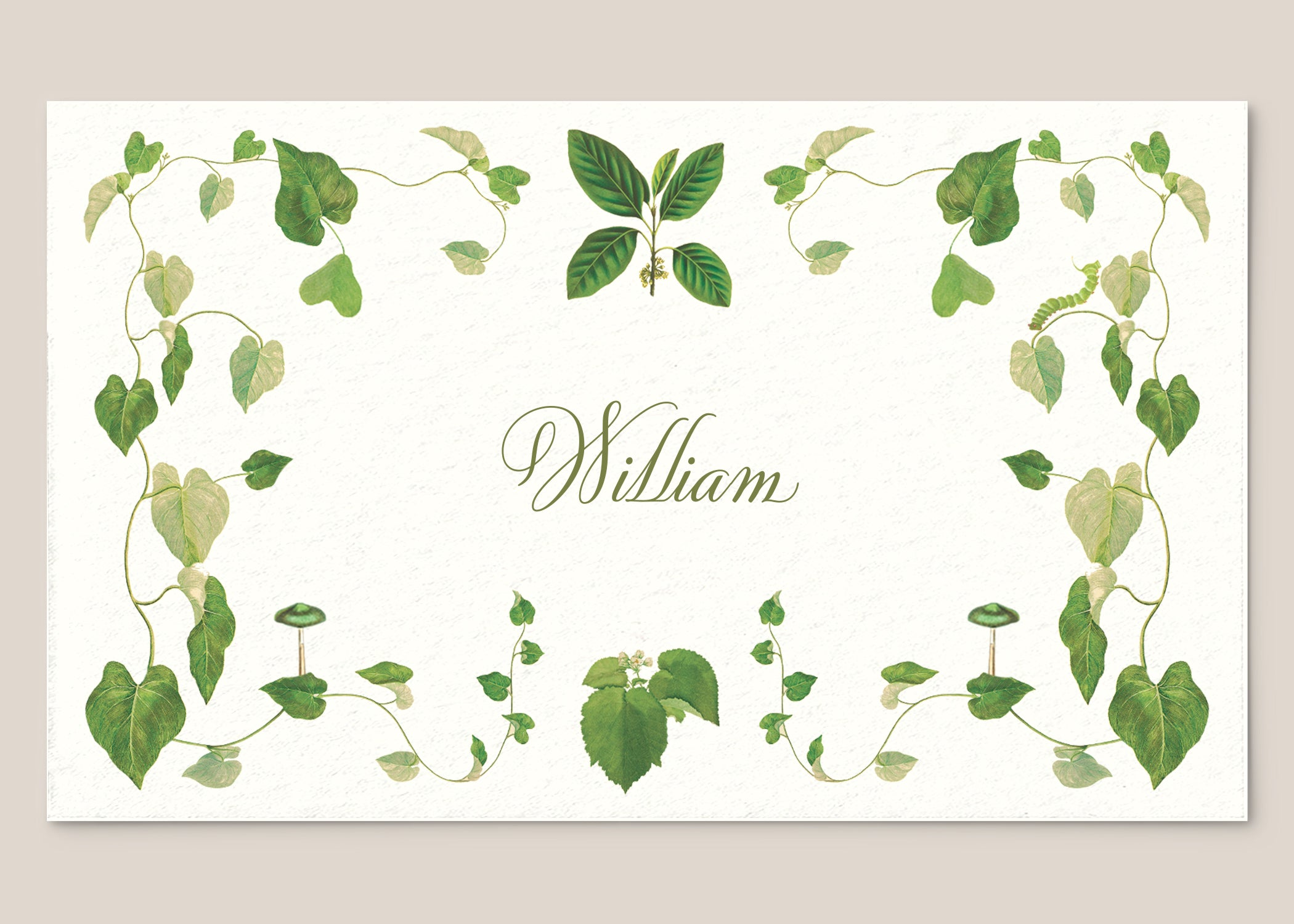 Place Card Form